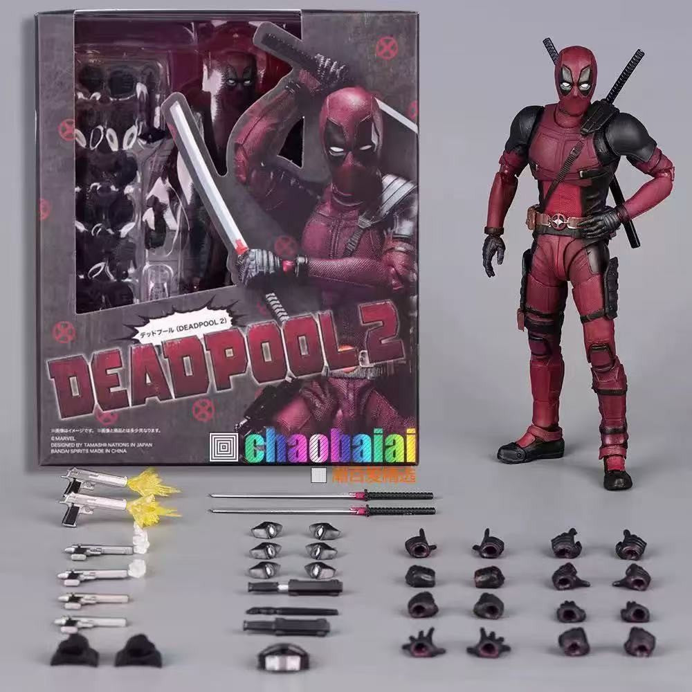 Boneco de Ação Deadpool X-Men Legend Series Figure Wade Winston Wilson Bonecos Articulados Modelos de Mobilidade Articulada Coleção Decoração Brinquedo Presente