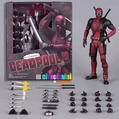 Boneco de Ação Deadpool X-Men Legend Series Figure Wade Winston Wilson Bonecos Articulados Modelos de Mobilidade Articulada Coleção Decoração Brinquedo Presente