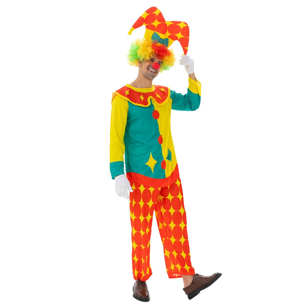 Clown Role-playing Costume Clown Uniform Anime Style Fantasy Circus Costume Set Halloween Carnival Party Costume