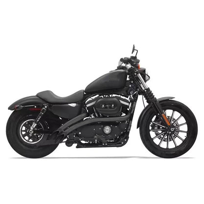 Motorcycle Solo Seat Exhaust System Muffler Exhaust Pipe For Harley Sportster XL 883 1200 X48 72V Forty-Eight Seventy-Two