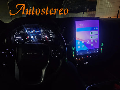Rádio automotivo Android 13 de 15,6 polegadas para GMC Sierra Denali Silverado 2019 2020 2021 2022 2023 Carplay Rádio automotivo GPS de navegação multimídia