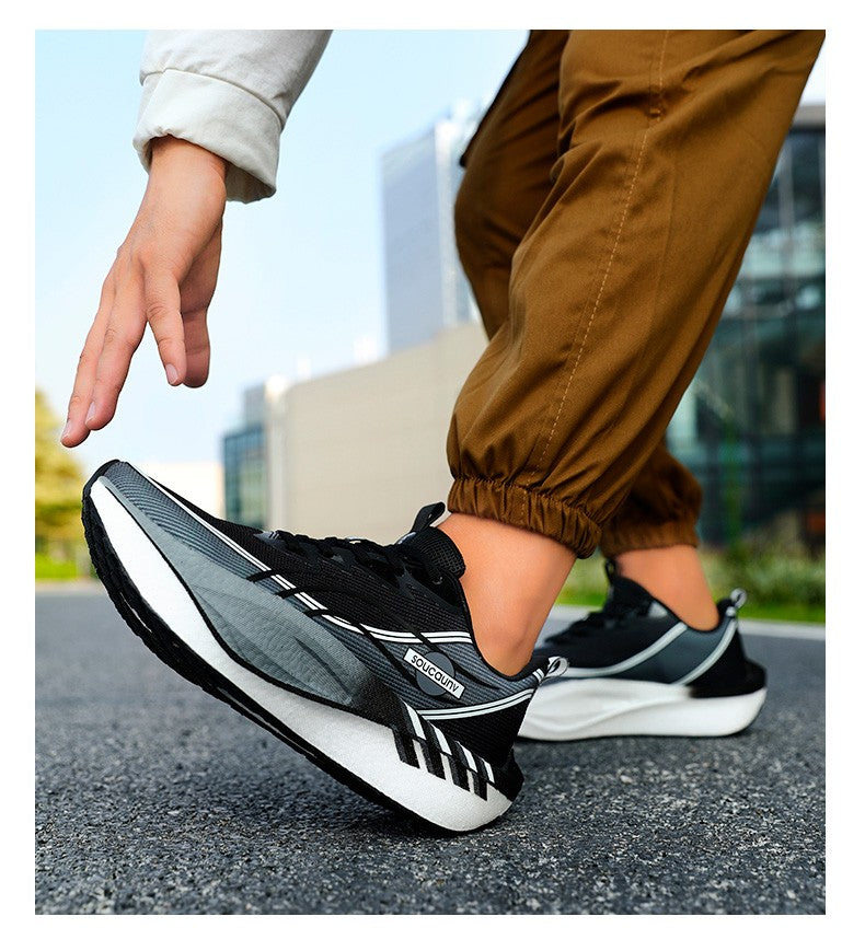 Running Shoes Casual Carbon Board Marathon Men Sports Tenis Air Breathable Women's Comfortable Athletic Nonskid Leisure Sneakers