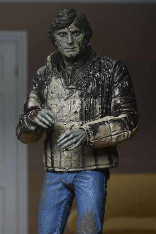 NECA Original 04949 Um Lobisomem Americano em Londres David Jack 2-pack Anime Action Figure Modelo de Boneca Brinquedos Infantis