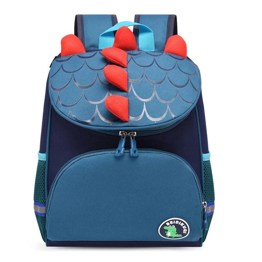 Personalized Name Kindergarten Schoolbag - Cute Cartoon Dinosaur Embroidery Backpack for Boys & Girls, Kids' Custom Name Childre