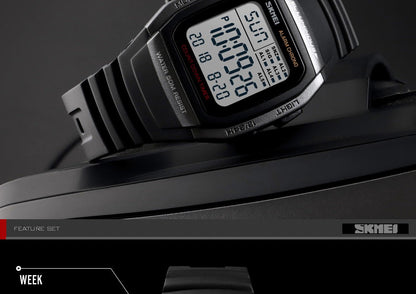 SKMEI Men Wristwatch Casual Outdoor Male Clock Luminous montre homme Digital Dual Time Sport Mens Watches 1251 2100 1278