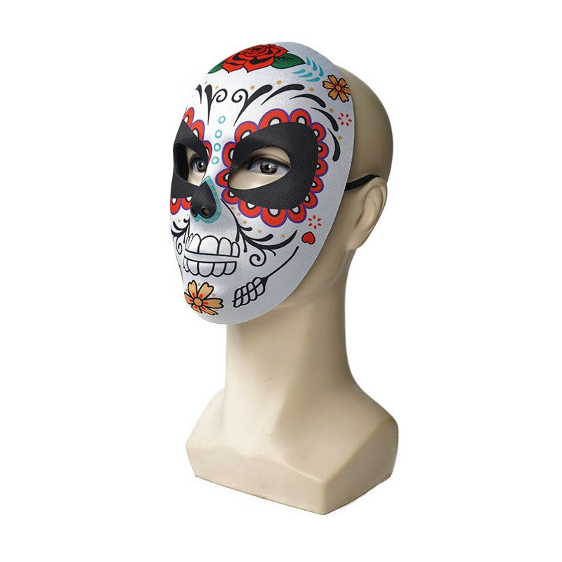 Movie Day of The Dead Mask Scary Night Halloween Party Cosplay Costume Props Skull Mask for Adult Classic men's and women's