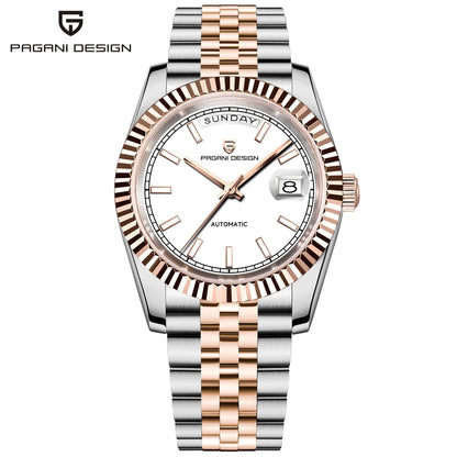 PAGANI DESIGN Men's Watches 2025 New Enamel Dial DD36 Automatic Watch Men Business Waterproof Mechanical Wristwatch For Men Gift