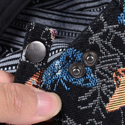 Classic Peaky Blinders Berets Women Vintage Black Embroidery Cotton Caps Men Breathe Artist's Hat Summer Outdoor Hip Hop