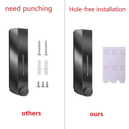 Lamgool 420ML Soap Dispenser Wall Mounted Shower Soap Dispenser Shower Gel Detergent Dispenser for Bathroom Accessories DropShip