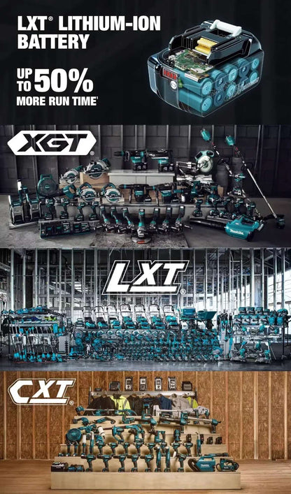 Bateria recarregável 100% original Makita 18V 5.0Ah 6.0Ah 9.0Ah, para ferramentas elétricas Makita Bateria+carregador+furadeira elétrica