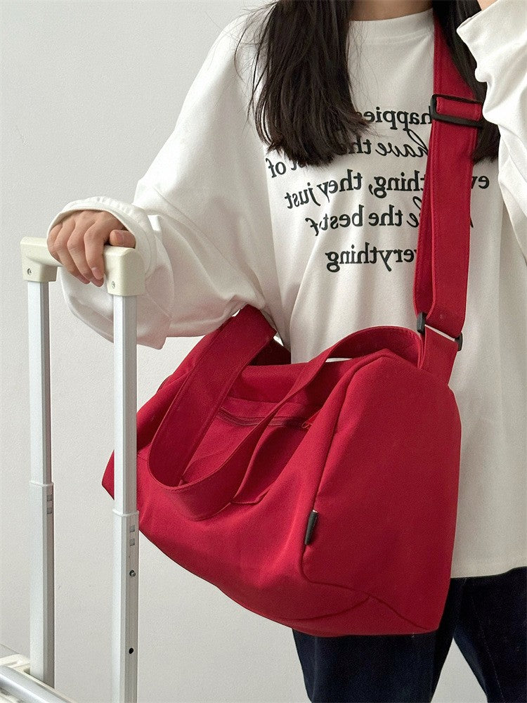 Large Crossbody Travel Tote Bags for Women 2024 Canvas Shoulder Messenger Bag Sports Yoga Satchels Fashion Woman Handbag