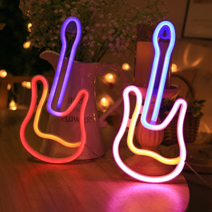 1 Piece, Decorative Neon Light for Modern Art Ambiance, Holiday Party Christmas Wall Decoration, Wedding Scene Graduation Gift, USB or Battery Powered (Battery Not Included)