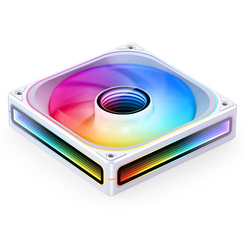 Jonsbo ZB-120/240/360 Computer Case Fan 5V ARGB 120mm Water-Cooled CPU Cooling Fan PWM ZB-360BR Forward/Reverse Fan Kits