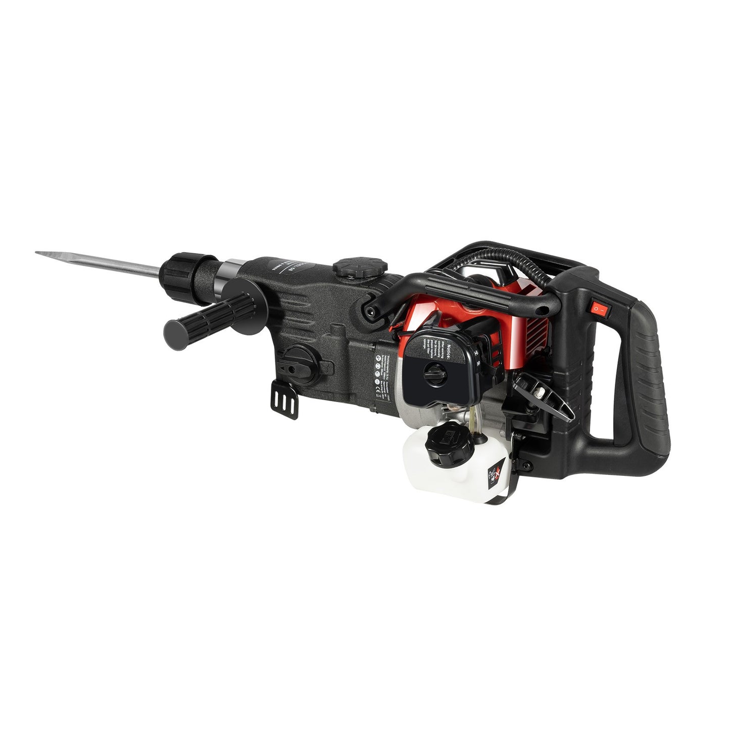 Martelo Demolidor Elétrico de 1000W | Martelo Demolidor a Gasolina de 33cc | Martelo Quebra-Rocha para Abertura de Fendas no Solo