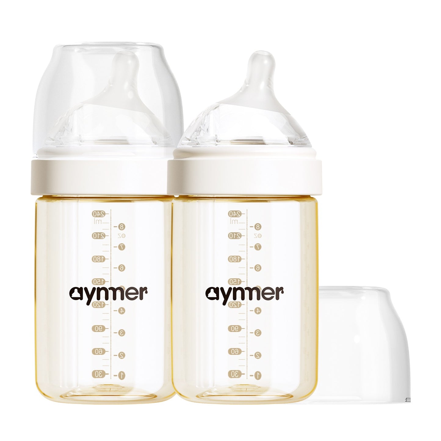 Newborn Baby Items Feeding Bottle 0-6 Months Anti Bloating Anti Spitting Choking Bebe Glass Baby Bottles 160ml Silicone Nipple