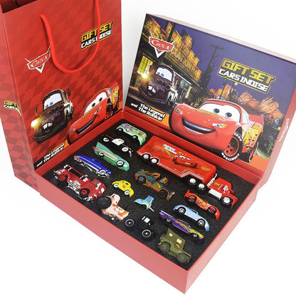 Disney Pixar Carros 1:55 Liga Fundido Caminhão Modelo - McQueen Mater Mack Tio Radiator Springs Cidade Natal Aniversário Presente
