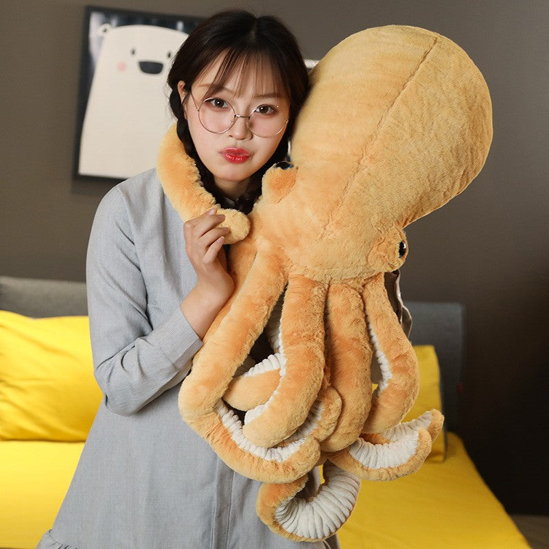 1pc 30-90CM Creative Lifelike Octopus Plush Toys Sea Animal Stuffed Dolls Pillow Back Cushion Children Kids Birthday Xmas Gifts