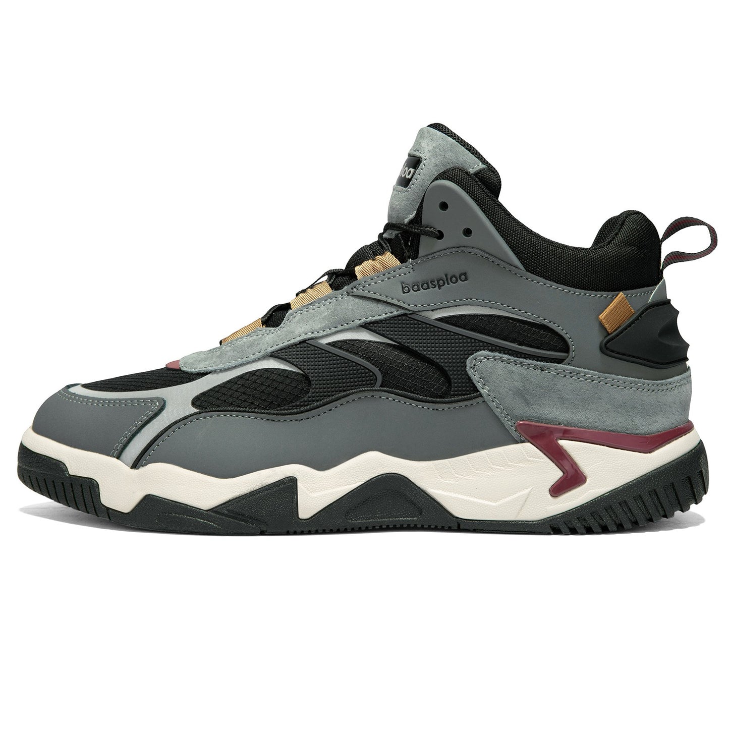 Baasploa New Men's Shoes Outdoors Walking Sneakers Waterproof Shoes Comfort Tenis for Men Non-Slip