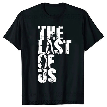 2025 The Last of Us T Shirt Men Punk Hip Hop Tees Top Summer Casual T-shirt Anime Graphic Tees Unisex Streetwear Male Ellie