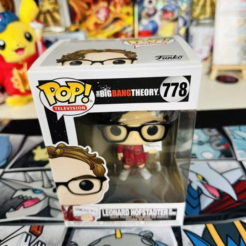Funko Pop Genuine American Tv Series The Big Bang Theory Leonard Leakey Hofstadter Vinyl Dolls Limited Edition Collect Gift