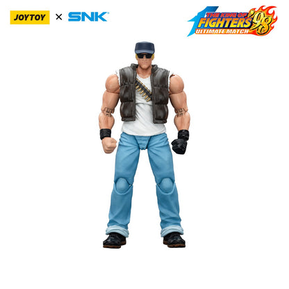 Warhammer SNK 1/18 Action Figures KOF 98UM Ikari Warriors Team Leona Heidern Ralf Jones Clark Still Stage Base-Japan Street