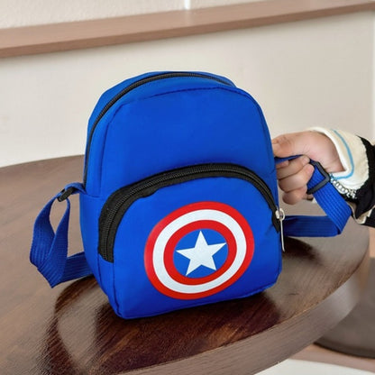 New Marvel Children'S Bags Boy's Spider Man Iron Man Captain America Crossbody Bag Cartoon Shoulder Bag Kids Accessories Gift