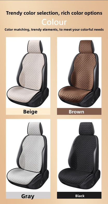 Universal Car Seat Cover Four Season Auto Flax Breathable Seat Covers for Car Seats Cover Protection Cars Accessories