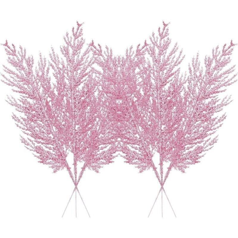 5Pcs Christmas Decoration Artificial Pine Leaves Branches Xmas Tree Pendent for Home Decor New Year Navidad DIY Garland Ornament