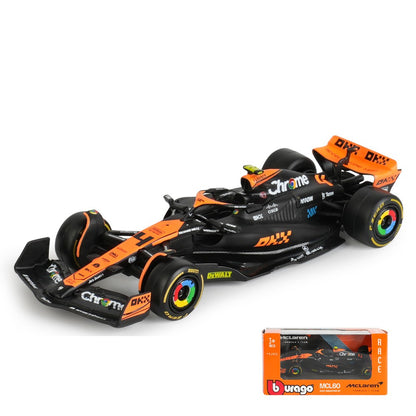 Novo 2025 F1 Bburago 1:43 Mclaren Mcl39 Miami Gp Monaco Gp Amg W16 F1 Liga Miniatura Modelo Diecast F1 Campeão Mcl38 Brinquedos Presente