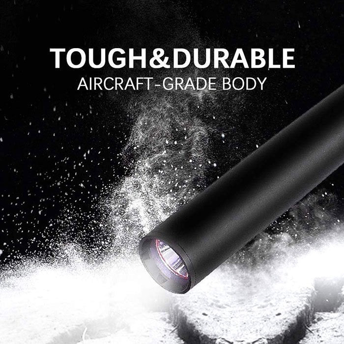 Security Flashlight Stick Outdoors Emergency Personal Torch Supplies Extended Baseball Anti Riot Equipments Self Defense