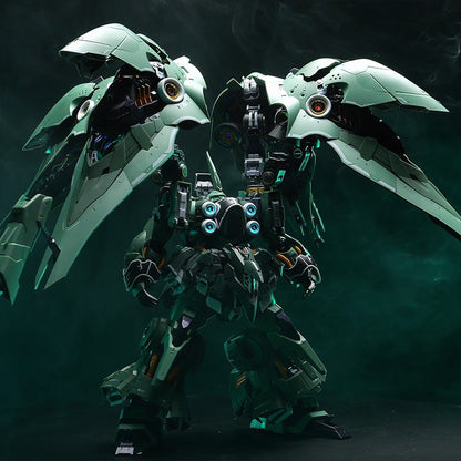 NOVA 1/100 AXIS MODEL WORKS Kshatriya Osirisaerial Dominator Action Figure Lâmpada Luminosa Montada Gk Figure Modelo Colecionável