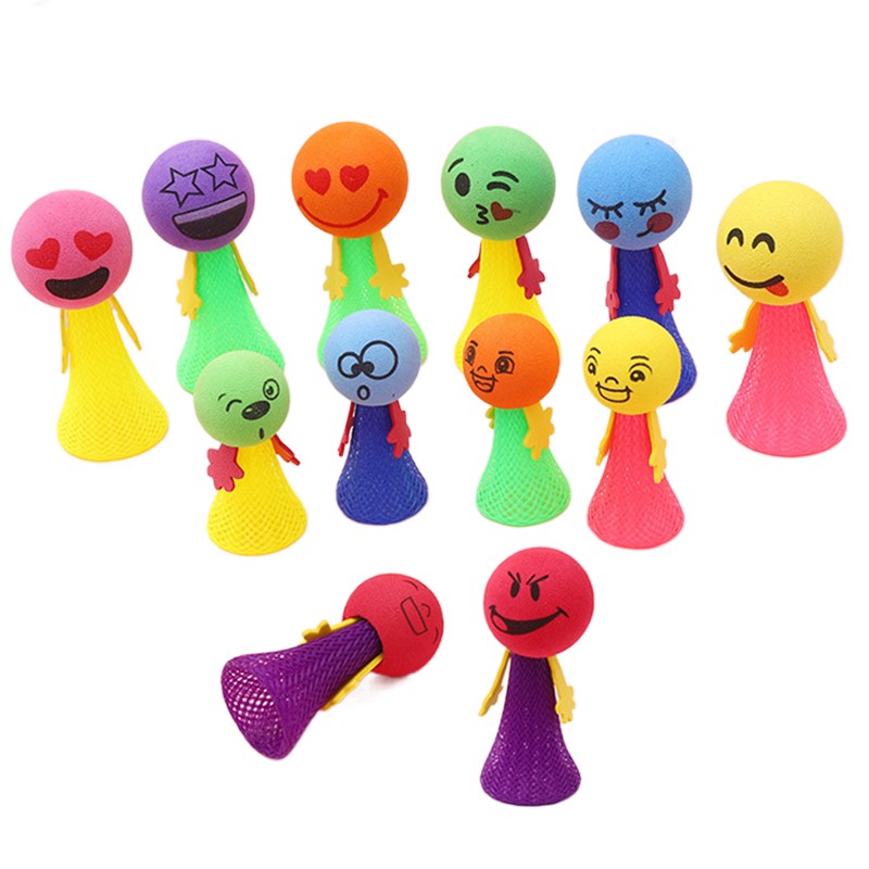 Fun Bouncing Doll Games Kids Party Goodies Toys Birthday Gifts Souvenir Pinata Filler Kindergarten School Reward Toys Bag