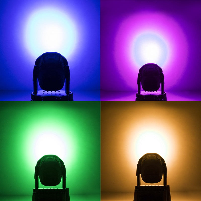 SHEHDS 1pcs LED 7x12W  Par Light 7x18W RGBWA+UV Moving Head Light Wash DMX 512  DJ Dicso Nightclub Party Christmas Audience