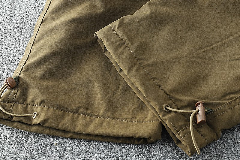 Calça Cargo de Ferramentas com Forro de Lã Grosso Impermeável para Homens e Mulheres, Inverno, Exterior, com Vários Bolsos, Solta, Reta, Macacão, Calça Comprida