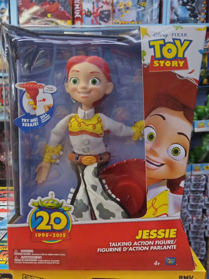 Boneca Jessie e Woody Articuladas com Som Toy Story Modelo Boneco Figuras de Ação Presentes de Natal Halloween para Crianças