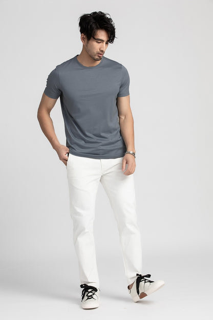 SuyaDream Mens Solid Tee Cotton Silk Blend Plain O neck Short Sleeved Cozy T Shirts 2025 Summer Simple Chic Top White Black