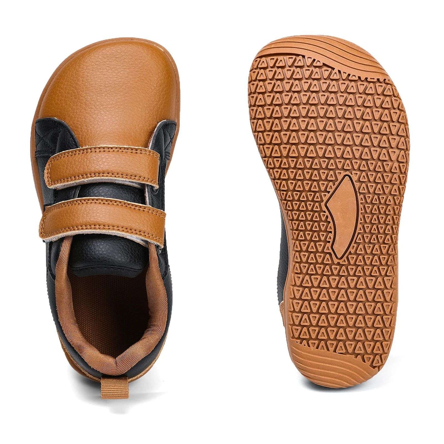 Boys Girls Casual Shoes Kids Wide Toe Barefoot Sneakers Youth Lightweight  Artificial Leather Walking Flats Skate Non Slip