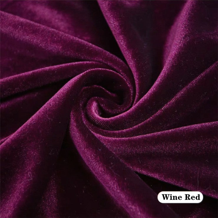 French Style Black Velvet Skirt For Women High Waist A-Line Velour Skirts Spring Autumn Simple High Street Long Skirts Plus Size