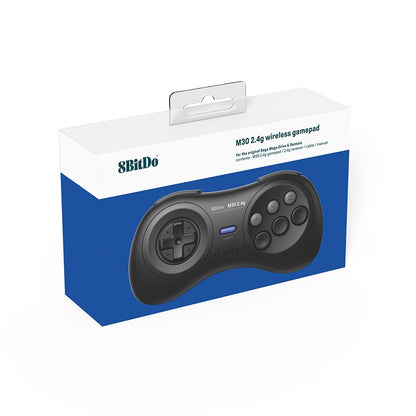 8BitDo M30 2.4G Wireless Gamepad for the Original Sega Genesis and Sega Mega Drive - Sega Genesis