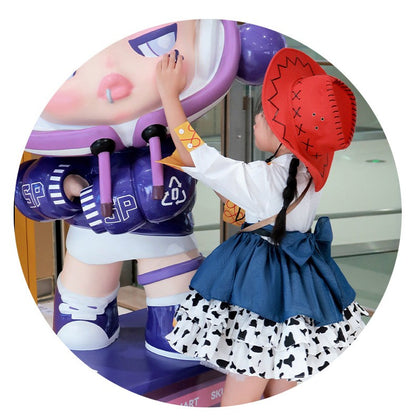 une 1st DayToy Woody, Jessie, and Buzz Lightyear Cosplay Dresses, Halloween Carnival Stage Performance Costumes, Lolita