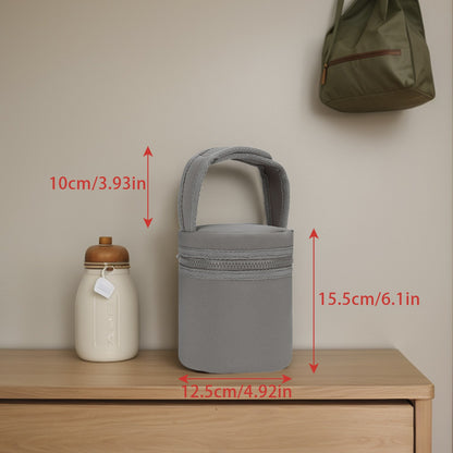 Waterproof bottle bag for baby and mother travel; milk bottle storage bag; mommy bag.