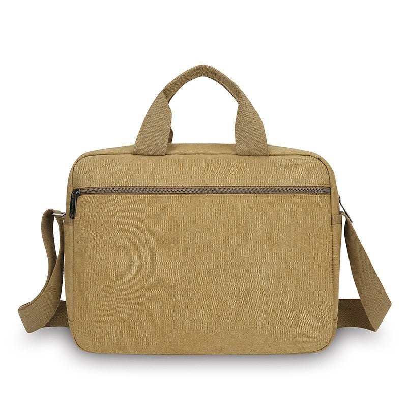 Fashionable Men's Shoulder Bag, Large Capacity Canvas Crossbody Bag, Casual Handbag, Suitable for Business, Daily Commuting, Etc