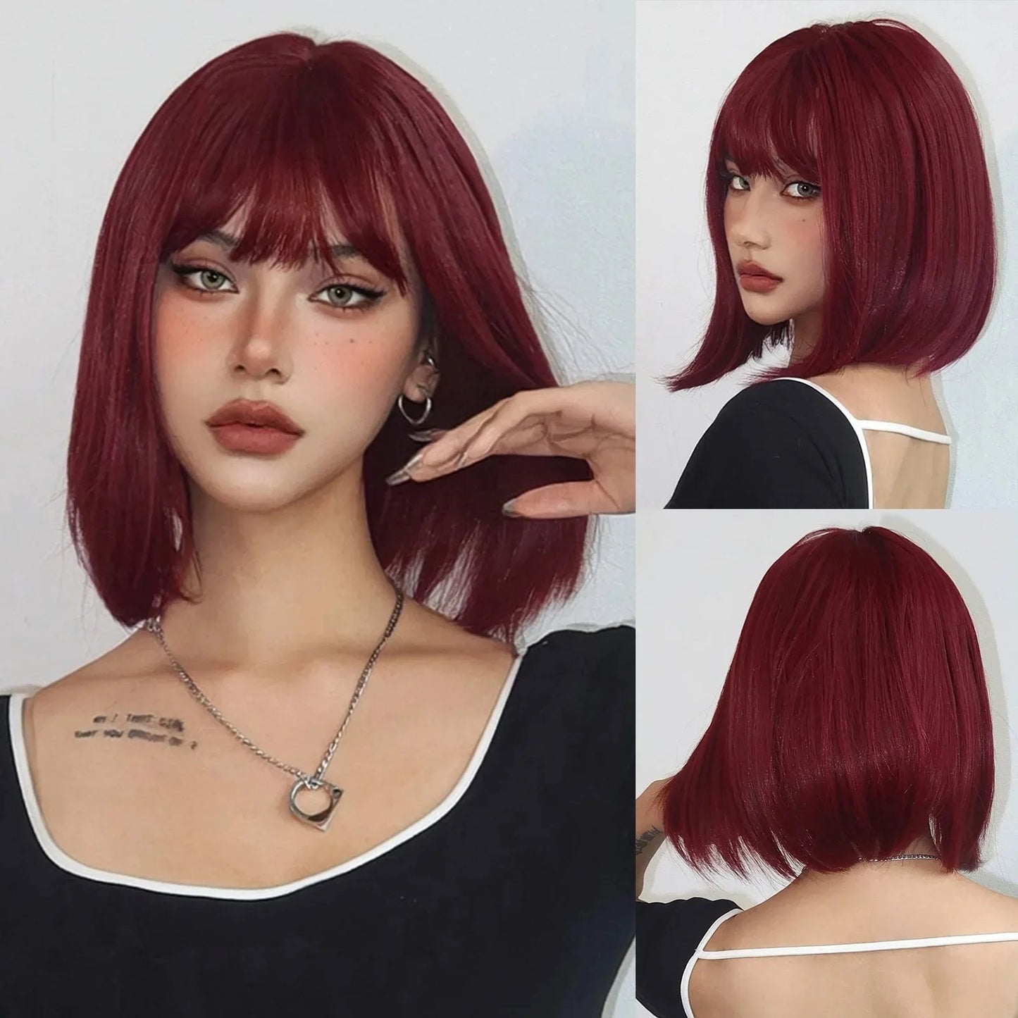 Nova peruca sintética de cabelo curto dourado claro para festa de Halloween, cosplay, uso diário, acessório de cabelo de alta temperatura