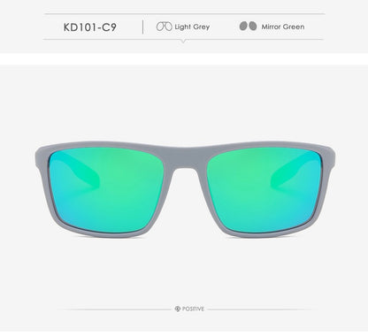 KDEAM Rectangular Ultra Light TR90 Sunglasses Men Polarized Wholesale