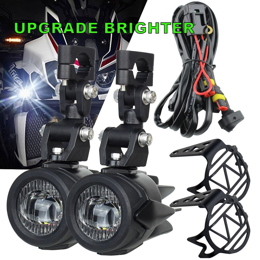 Melhore as luzes auxiliares de neblina da sua motocicleta Lâmpada mais brilhante 40W 6000K para BMW R1200GS F800GS F700GS F650 K1600