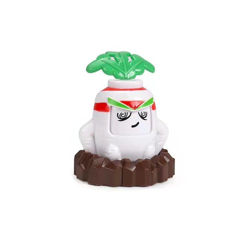 Plantas vs Zumbis Anime Bonecos de Ação Disparervilha Obstáculo Zumbi Pirata Figura de Ação Modelo de Cola Dura Jogo de Batalha Presente Infantil