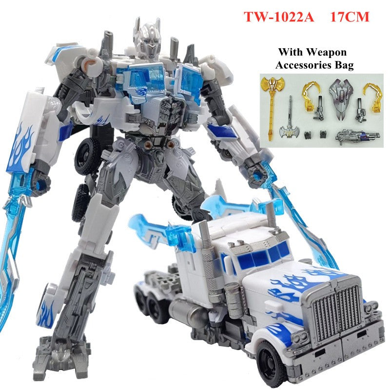 EM ESTOQUE NOVO BAIWEI 18CM Brinquedos de Transformação TW-1024 KO SS Filme Robô Pintado Anime Action Figure Modelo de Carro Presente para Crianças TW-1032