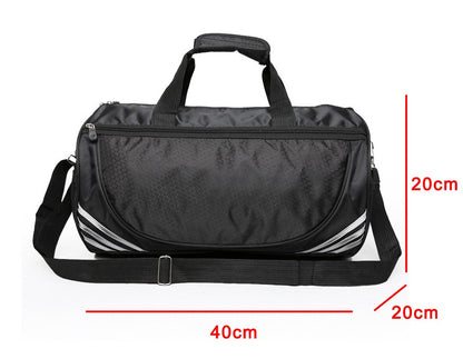 Unisex Waterproof Nylon Travel Handbag Men Weekend Shoulder Bags Vintage Casual Duffel Weekend Bag Women Overnight Packing Cubes