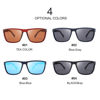 Fashion Vintage Square Sunglasses Men Women Luxury Brand Designer Men's Sun Glasses Driving Fishing UV400 Eyewear Men