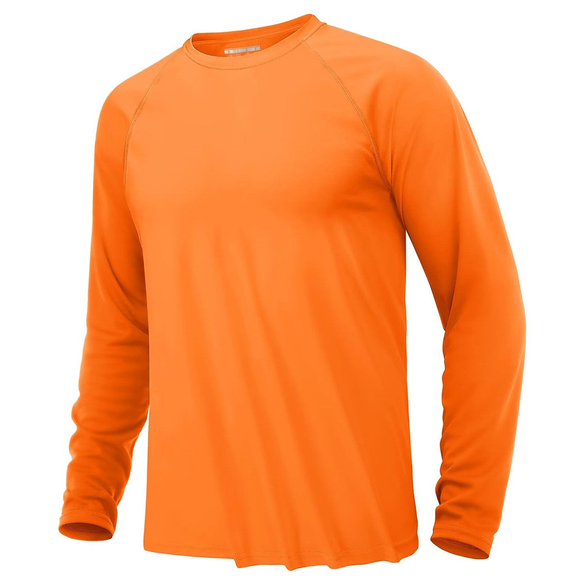 TACVASEN UV Shirt Men's O-Neck Long Sleeve UPF 50+ Sun Protection T-Shirt Quick Dry Sports Tee Hiking Fishing Outdoors Pullovers